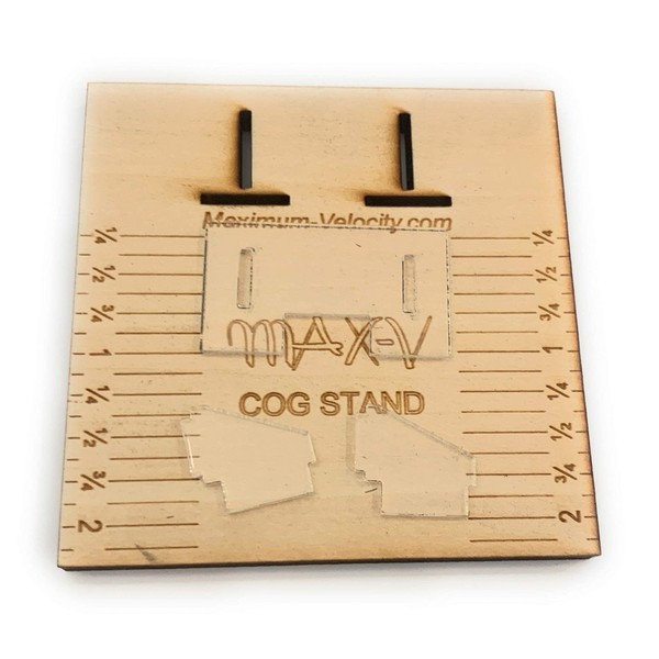 Maximum Velocity Pine Derby Car Tool | Derby Car Center of Gravity Stand | Accurately & Easily Measure COG for Pinewood Car Kits