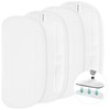 LOVECO 4 Pack Steam Mop Pads Compatible with GorFanty GF-6610B/GF-6610,