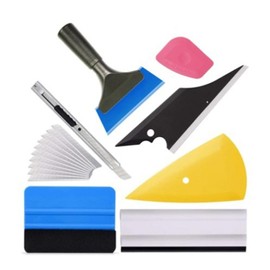 Car Window Tint Kit Vinyl Wrap Tools Car Window Film Tinting Tools Window Film Tools Window Tint Film Car 8 in 1 Vinyl Wrap Kit with Squeegee for Window Tint Window Tinting Tools