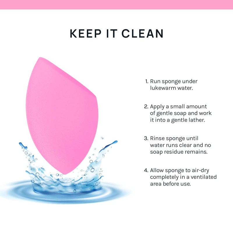 AOA Studio Collection Makeup Sponge Set Makeup Blender Latex Free