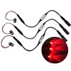 3 Pack red LED Micro Effect Light kit with Flash