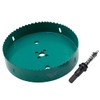 Qjaiune 165mm/6.5" Hole Saw BI-Metal Heavy Duty Hole Cutter for