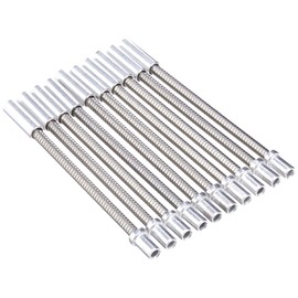 Jagwire Flexible Brake Noodle for V-Brake Pack of 10 Silver