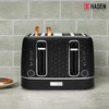 Haden Starbeck 4 Slice Wide Slot Stainless Steel Toaster with