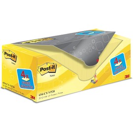 Canary Yellow Post-it Notes – 2000 Sheets, Versatile Self-Sticking Notes for Organizing To-Do Lists, Quick Reminders, and Note Taking, School and Office Supplies, Extra Large Value Pack
