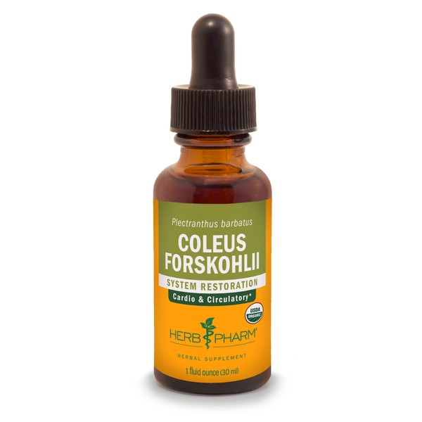 Herb Pharm Coleus Forskohlii Liquid Extract for Heart Health, 1 Fl Oz