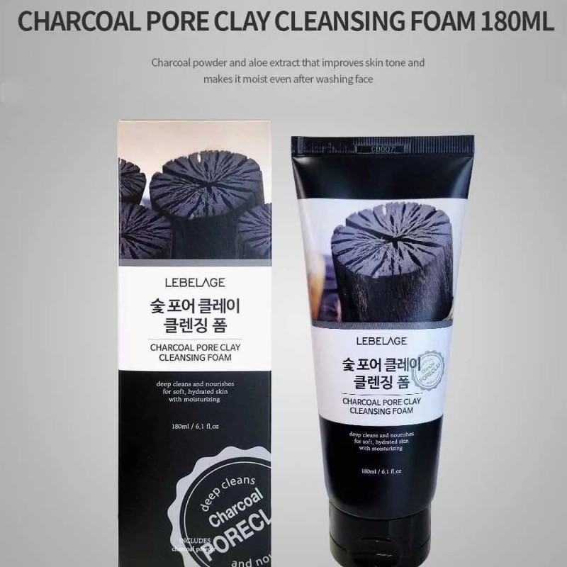 Bidameun Espuma Jabon Limpieza Facial Coreana / Carbón Activo (2pz)