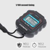 Electronic Stopwatch Single Row 2 Display Sports Stopwatch Timer Athletic