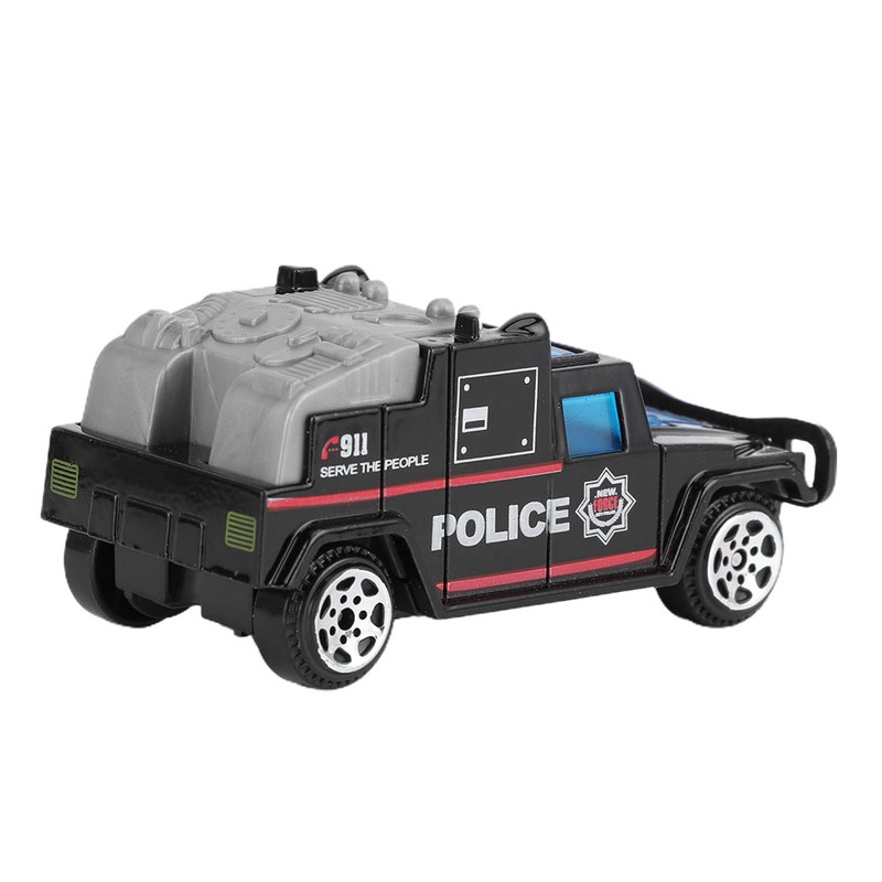 6pcs 1:64 Engineering Car Model Alloy Simulation Vehicle Car Model