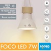 iGoto F10P20307 10Pack Foco LED GU10 7W 3000°K (luz cálida)