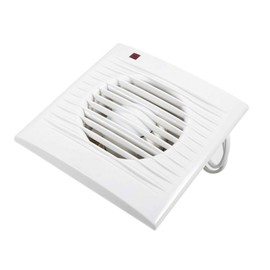 EVTSCAN 4" 6" Ventilating Exhaust Extractor Fan for Bathroom Toilet Kitchen Window Wall Mounted 220V(4 Inch)