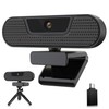 VIZOLINK W4GS 2K Webcam, PC Webcam 1080P 60FPS, Auto Focus,
