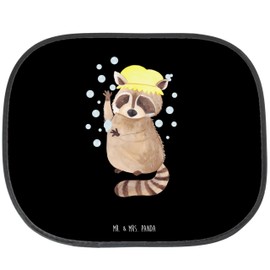 Mr. & Mrs. Panda Car Sun Shade Raccoon Gift Good Mood Animals Sun Visor Animal Motifs Sun Visor Car Sun Shade for Car