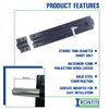 IRONTITE® 2 Pack Tower Bolt Black, Gate Bolts for Wooden
