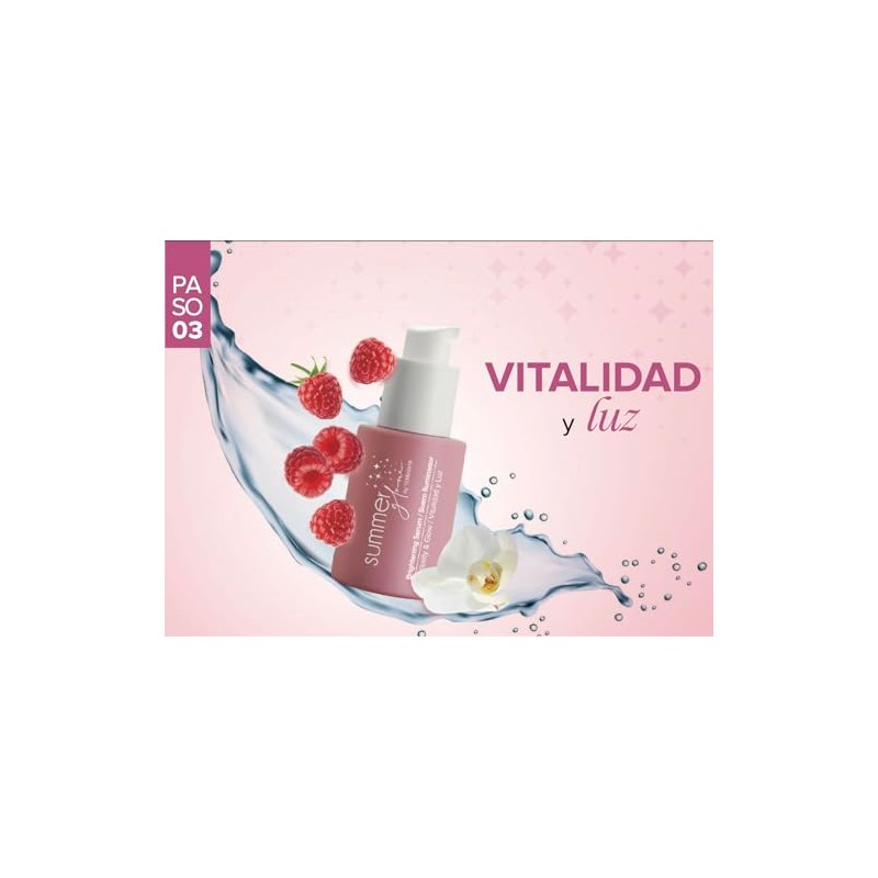 Summer Glow Suero Iluminador Vitalidad y Luz, Brightening Sérum, 30g