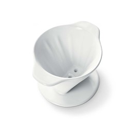 Tchibo Hand Infusion, Filter Size 101, Coffee Filter, Hand Filter, Dishwasher Safe, Ceramic, White