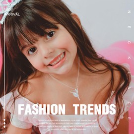 LYQNIHOB 1 x Silver Necklace with Dancing Ballerina Pendant - Charming Ballet Gift for Girls in Elegant Look - Surprise with Stylish Jewellery, Metal