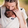 Hoppediz Elastic Baby Sling For Premature And Newborn Babies, Including