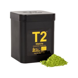 T2 Tea Organic Green Tea Matcha Powder in a Tin, 50 grams