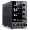 DC Power Supply, Bench Power Supply with Encoder Knob, Adjustable
