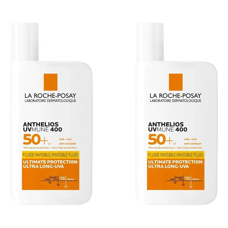 La Roche Posay 2pack Anthelios Uvmune Fluido Invisible 50ml