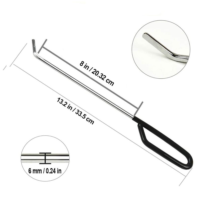 JMgist Car Dent Repair Rods Kit Stainless Steel Tools for
