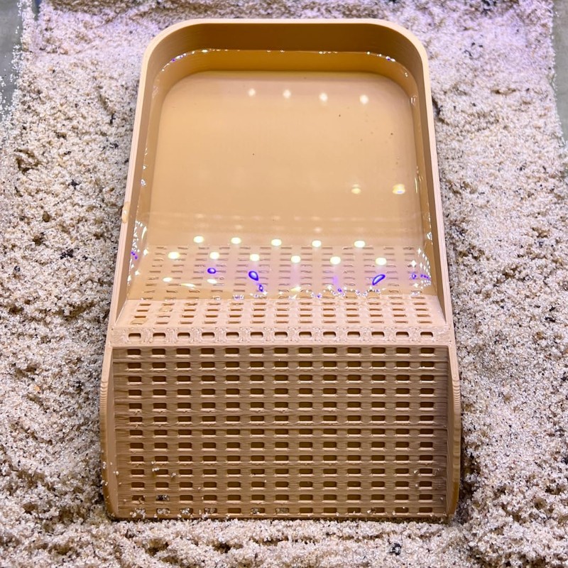 Hermit Crab Watering Pool | Platform Pool Accessory with Access