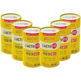 Chong Kun Dang Health Lacto Fit Gold 50 packets x 6 containers (300 days worth) / 종근당건강 락토핏 골드 50포 x6통 (300일분)