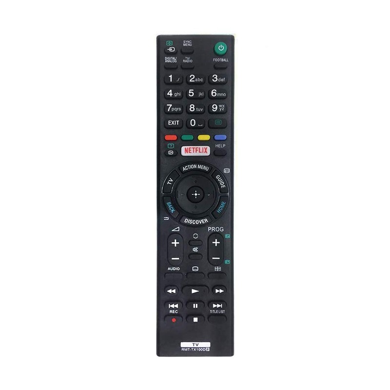 Replacement Remote Control Sony RMT-TX100D for Sony TV Compatible with