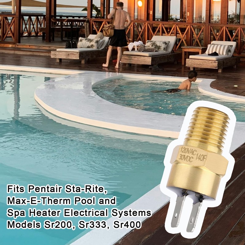 Automatic Gas Shutoff Switch for Pentair Sta-Rite MasterTemp Max-E Therm,