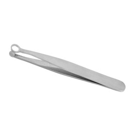 PACKOVE 1pc Stainless Steel Multi-function Nose Hair Trimmer Tool Ergonomic Handle for Comfortable Brow Grooming and Nose Hair Removal and Design for Home Use