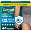 Depend Fit-Flex - Ropa interior de incontinencia para adultos, desechable,