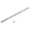 sourcing map Fully Threaded Rod M12 x 350mm 1.75mm Thread