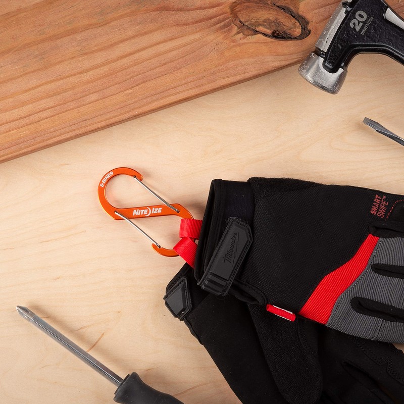 Nite Ize S-Biner Dual Carabiner Aluminum #4-Orange