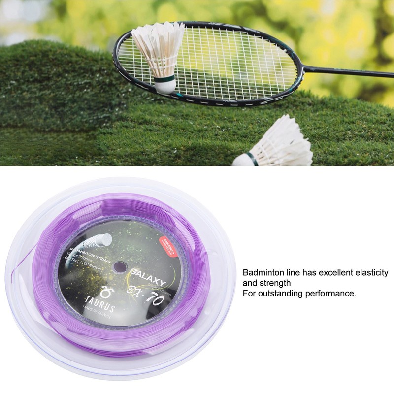 POWERTI BX70 Badminton Rackets String High Elastic Nylon Badminton Racquet