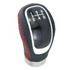 Lunsom Gear Shift Shifter Knobs, 6 Speed Leather Shift Knob