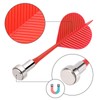 Accmor 24pcs Magnetic Darts Replacement for Dartboard, Plastic Safety Darts