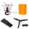 Camping Stove Portable Windproof Camping Gas Stove with Carry Case,