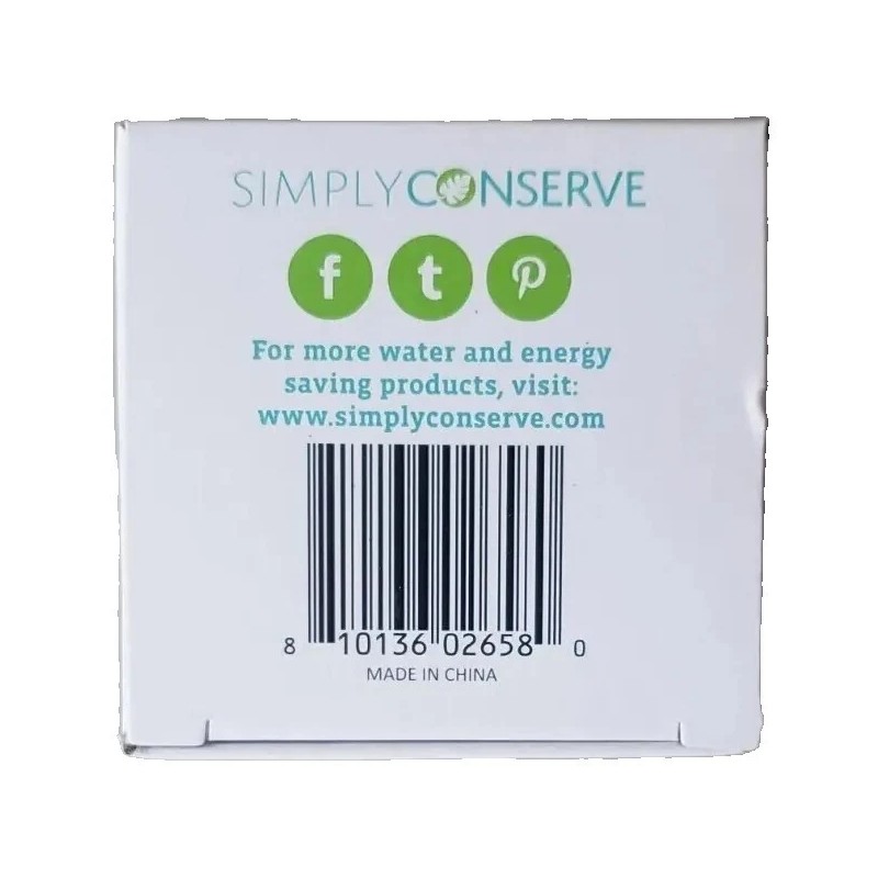 Simply Conserve LED Light Bulb, A19 Lamp 800 Lummens, Dimmable,