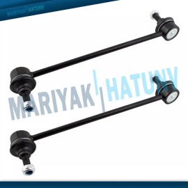 BOXI 2 Front Sway Bar Link Driver & Passenger For 07-19 Nissan Versa 14-19 Versa Note