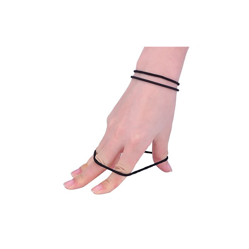 eBoot 100 Pieces Hair Elastics Hair Ties Ponytail Holders Hair