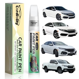 Cardiality Taffeta White(NH-578) Touch Up Paint Pen for Honda,Car Paint Scratch Repair Pen Quick and Easy Fix Auto Paint Scratch