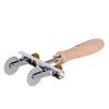 Tagliapasta Puff Pastry Cutter with 2 Adjustable Smooth Blades +