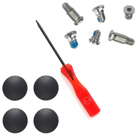 Pardarsey Replacement 6pcs/Set Bottom case Screws + 1pcs 5 Point Pentalobe Screwdriver for MacBook Pro Retina 16” A2141 MVVJ2LL/A MVVK2LL/A EMC 3347 2019 Year (Silver)