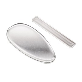 Beavorty 1set Pedicure Tool Glass Foot Scrubber Callus Remover for Smooth Feet and Lightweight Dead Skin Remover Easy to Clean for Home Use