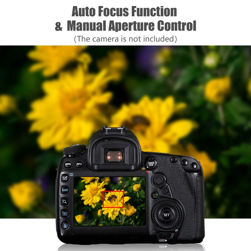 NE1 10mm 16mm Macro Extension Ring Set Support Auto Focus