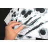 4 Set 3D Bullet Hole & Scratches Car Stickers, Fake