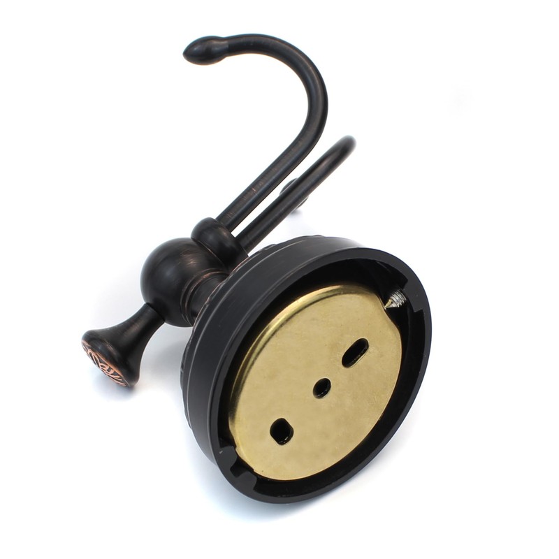 QULYEA Oil Rubbed Bronze Towel Hook,Bathroom Robe Hook Rustic Coat