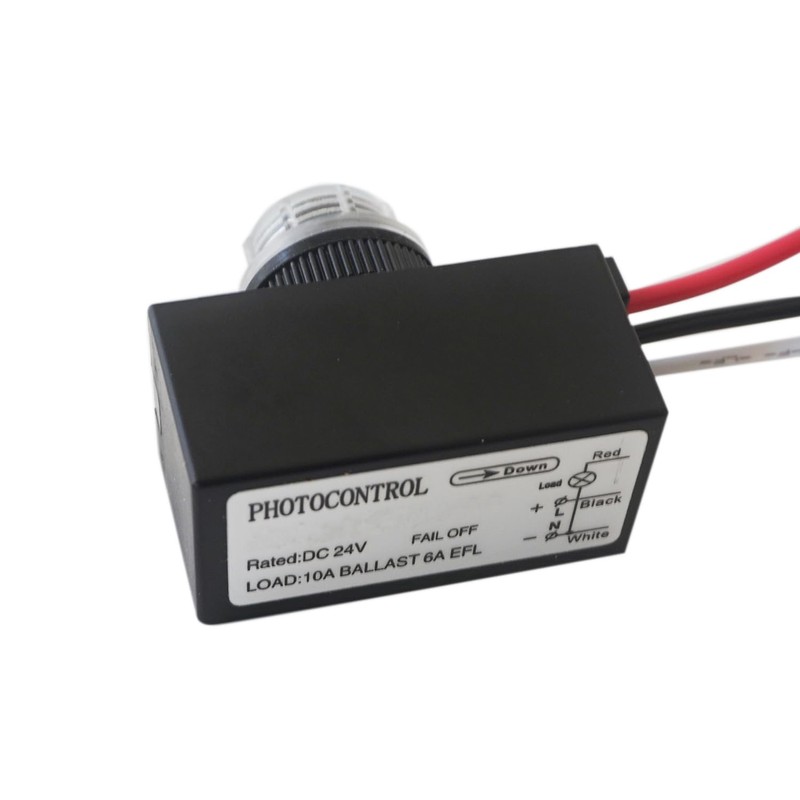 Proshopping DC 24V Photoelectric Switch for Outdoor, Dusk to Dawn