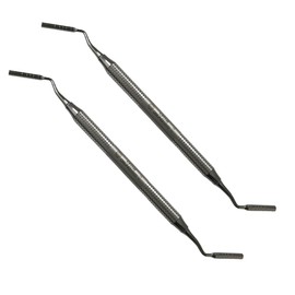 OSUNG Dental Bone Graft Packer, Titanium, 2.5/3.0 mm, GP2530, 2 pcs